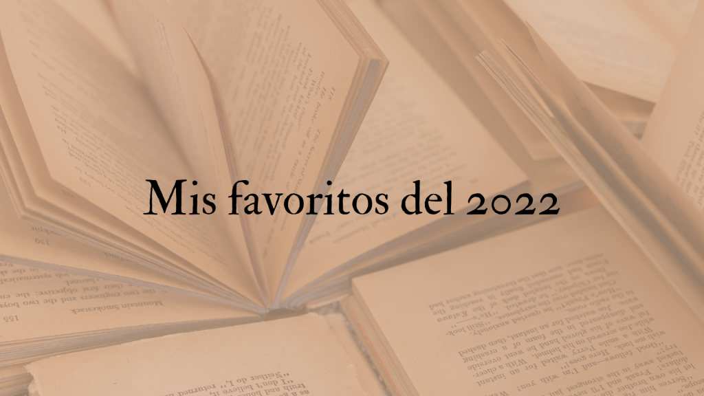 Mis libros favoritos del 2022